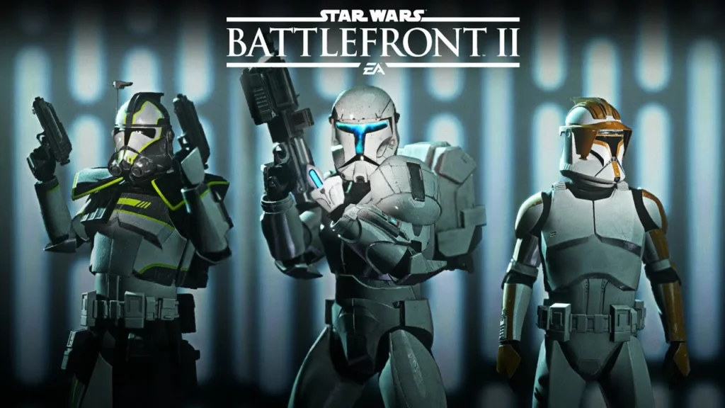 Battlefront 2 Promo Banner Featuring Game Characters - Is Star Wars Battlefront 2 Crossplay?