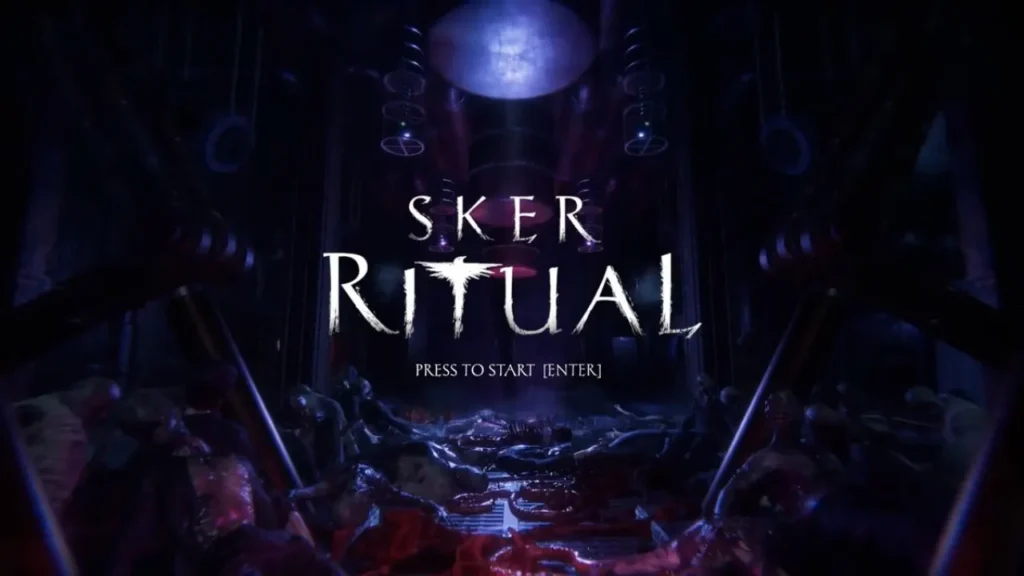 Sker Ritual Welcome Screen - Is Sker Ritual Crossplay?