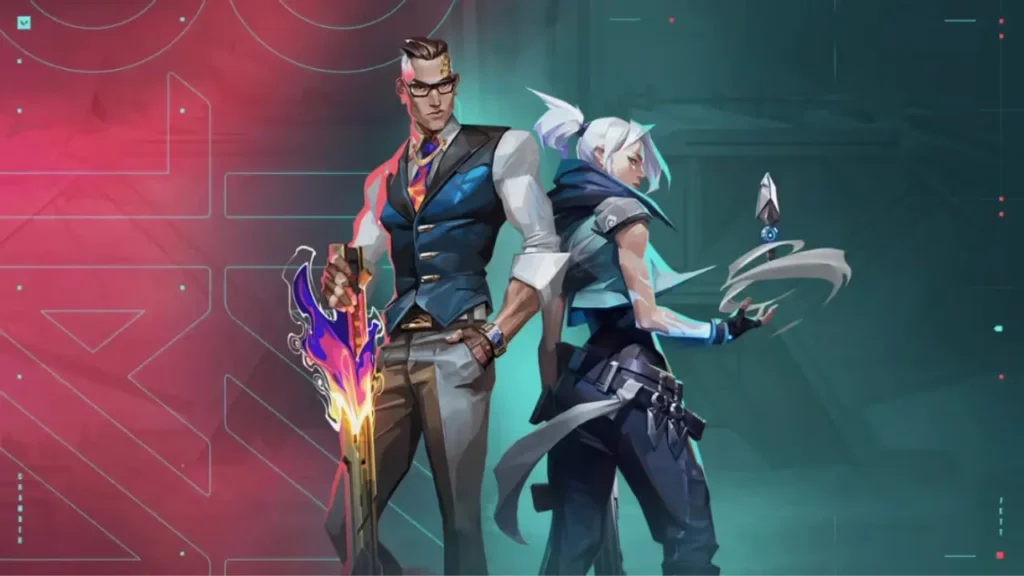 Valorant Agents Chamber and Jett Standing Back to Back - Is Valorant Crossplay?