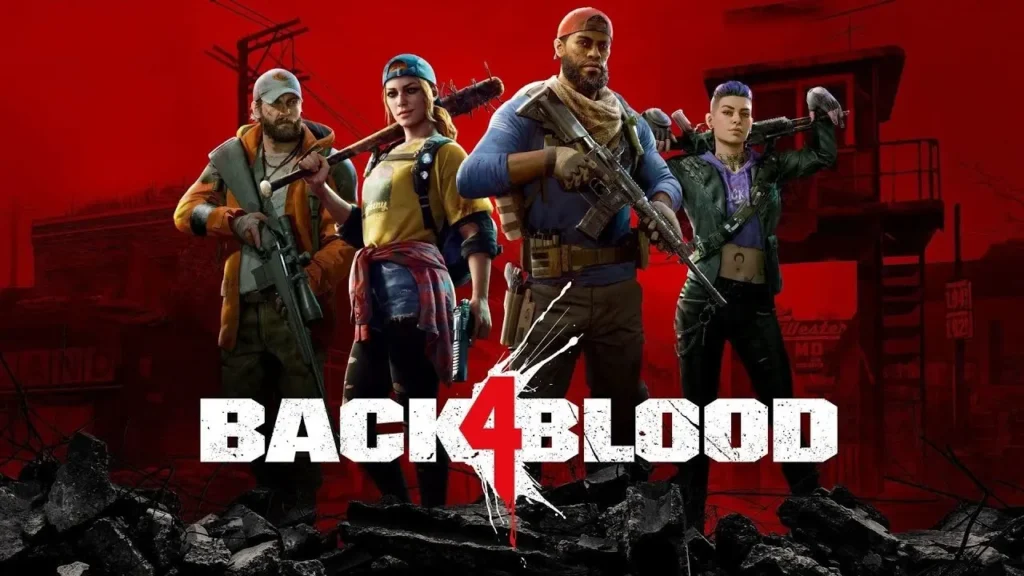 Back 4 Blood Promo Banner Featuring Main Characters - Is Back 4 Blood Crossplay?