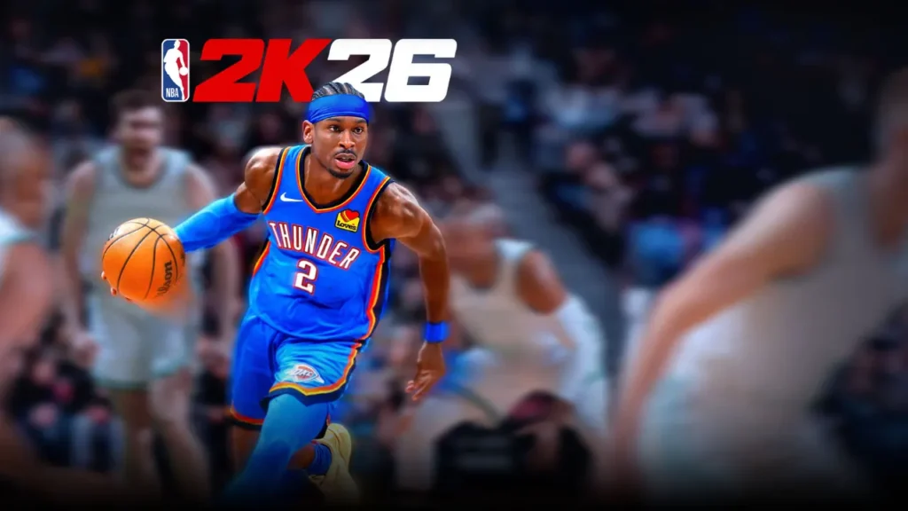 Cover of The NBA 2K26 Video Game Featuring Shai Gilgeous - Is NBA 2K26 Crossplay?