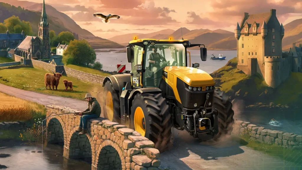 FS25 Highlands Fishing Cover - Is Farming Simulator 25 Crossplay?