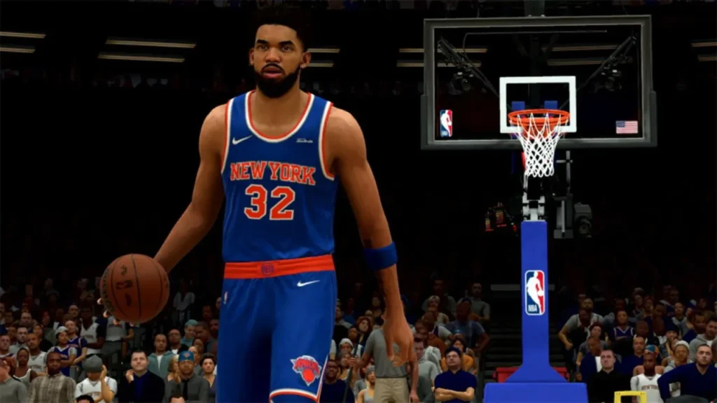 NBA 2K26 Screenshot Featuring a Male Basketball Player - NBA 2K26 Crossplay Not Working