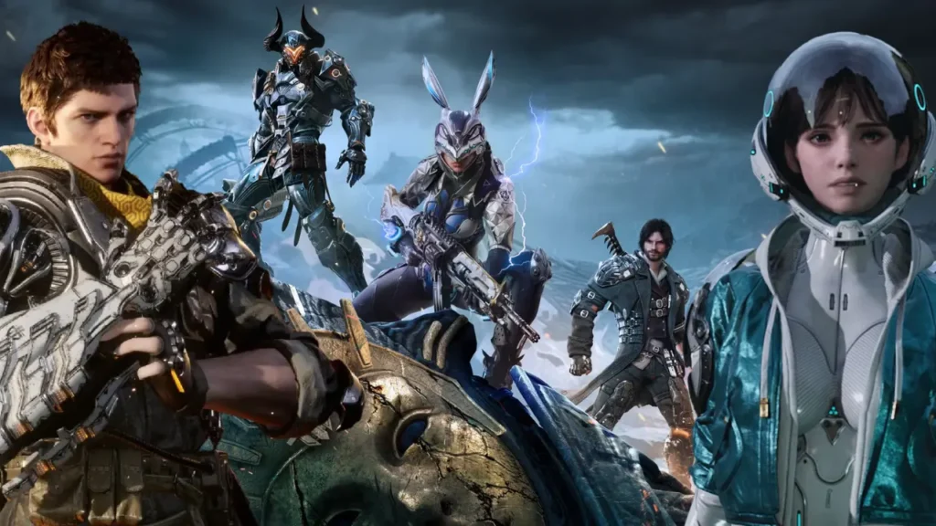 Promo Banner for The First Descendant Featuring Multiple Characters - Is The First Descendant Crossplay?