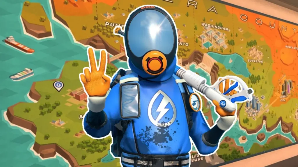 Game Cover Pose And Map - PowerWash Simulator 2 Crossplay Not Working