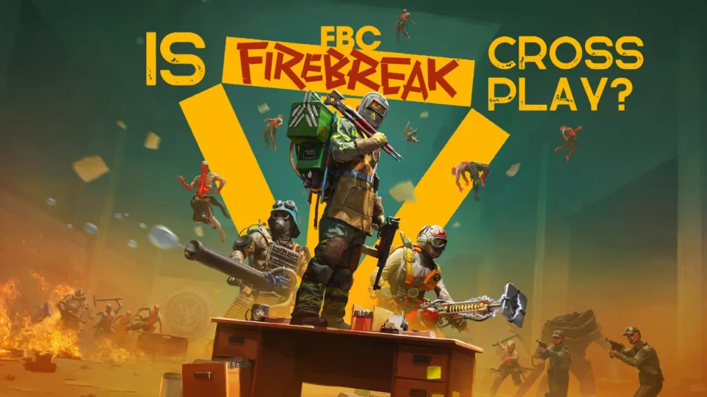 Official Game Banner With Added Words Is & Crossfire - Is FBC Firebreak Crossplay?