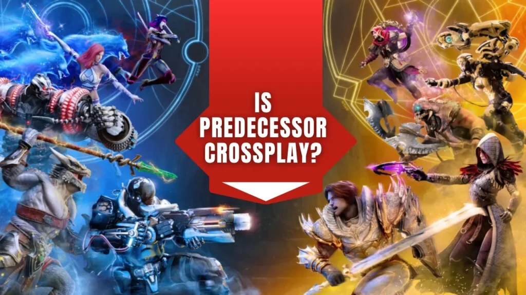Predecessor Characters in Action And Title Text - Is Predecessor Crossplay?