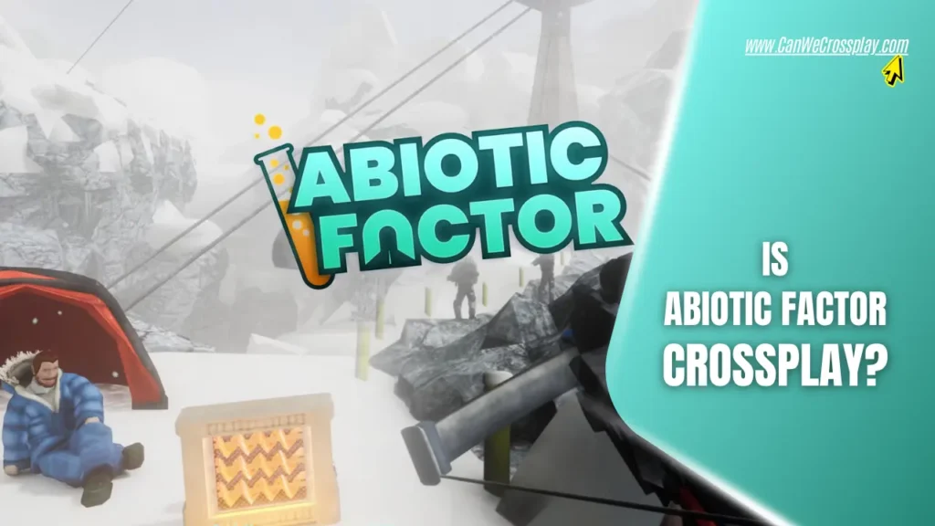 Abiotic Factor Game Banner and Text Title of Blog - Is Abiotic Factor Crossplay?