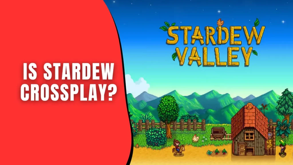 Stardew Valley Poster Next To The Title Text - Is Stardew Crossplay?