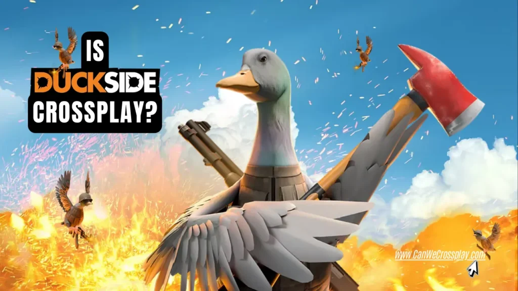 Customized DUCKSIDE Cover with Article Title Text - Is DUCKSIDE Crossplay
