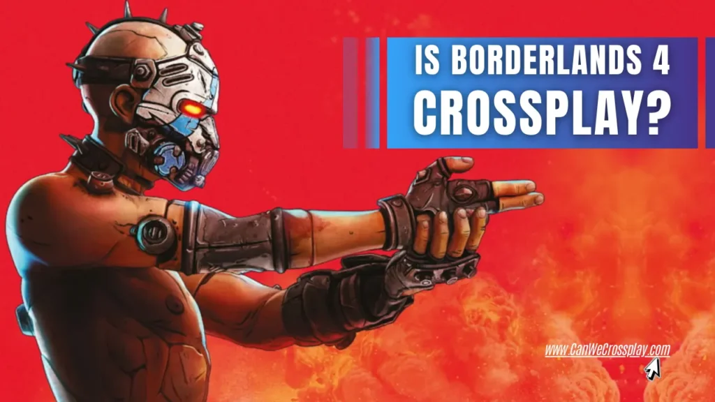 Game Banner With Blog Title Text - Is Borderlands 4 Crossplay?
