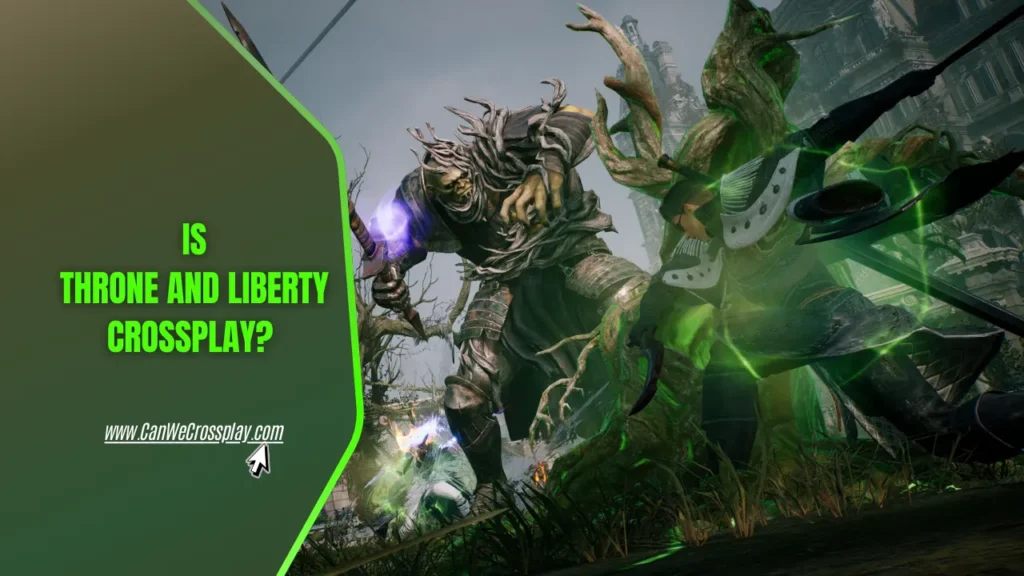 Game Screenshot With Article Title Text - Is Throne And Liberty Crossplay?