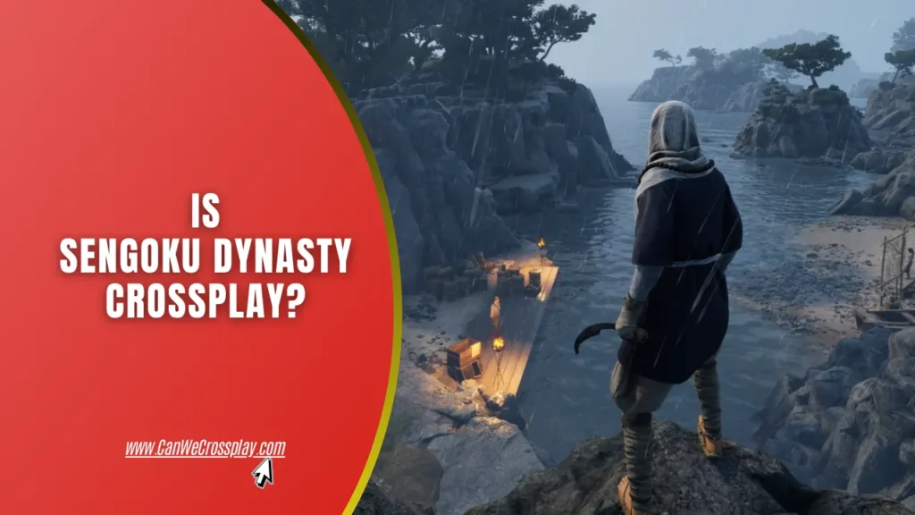 Game Screenshot With Blog Title Text - Is Sengoku Dynasty Crossplay