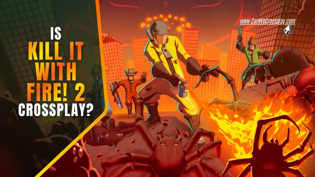Game Cover With Blog Title Text - Is Kill It With Fire 2 Crossplay?