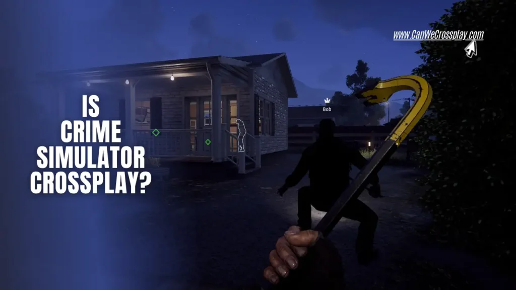 Game Screenshot With Blog Title Text - Is Crime Simulator Crossplay?