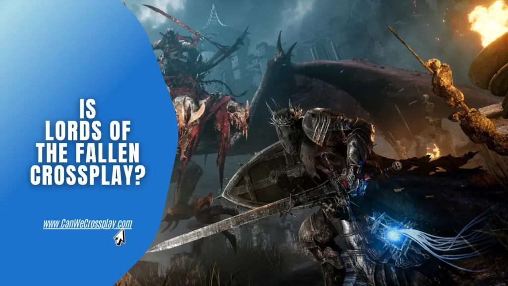 Game Wallpaper With Blog Title Text - Is Lords of the Fallen Crossplay?